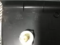 Молдинг двери задней правой